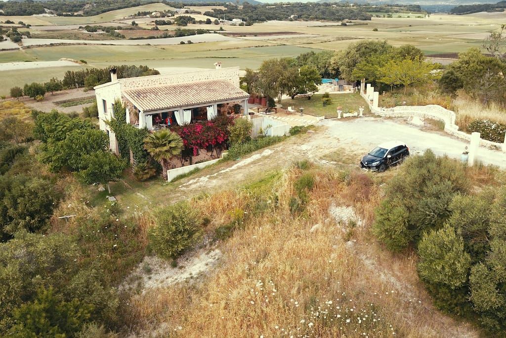 Die Finca liegt sehr ruhig