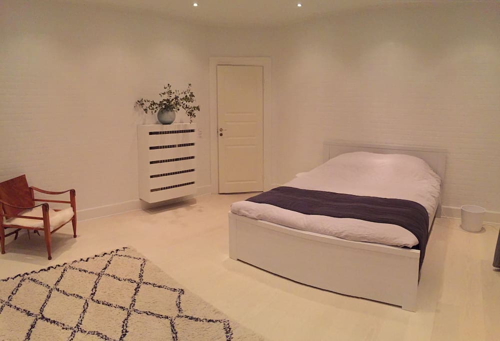 Spacious bedroom