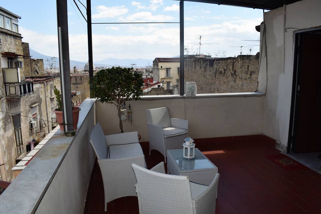 the terrace