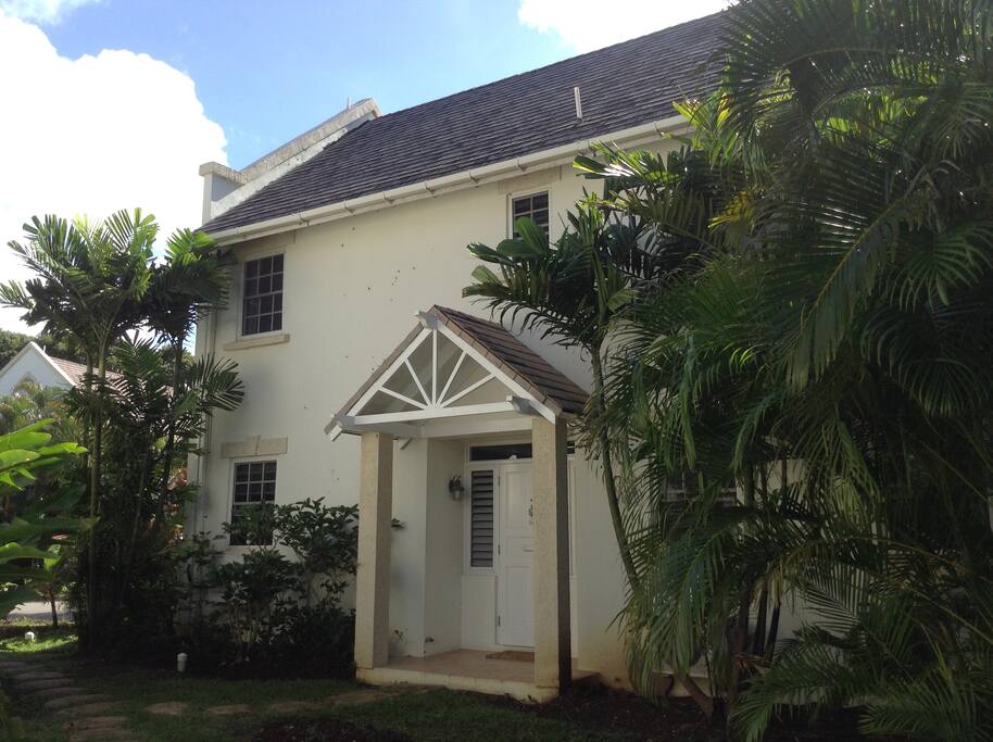 Front of the house