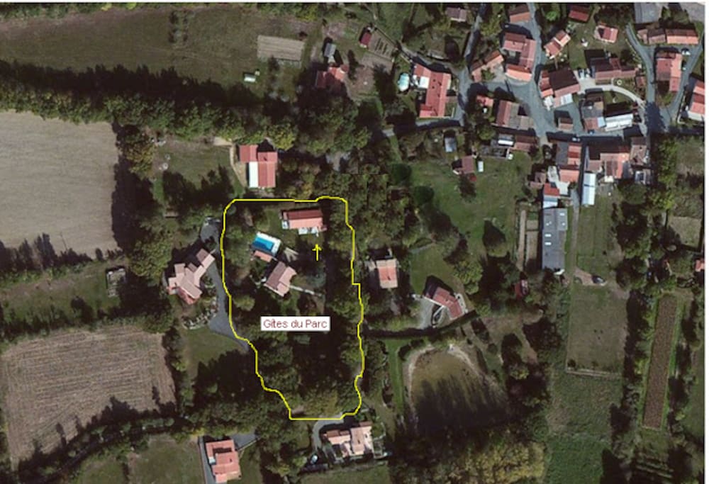 Le Gîtes du Parc dans le hameau de La Richard