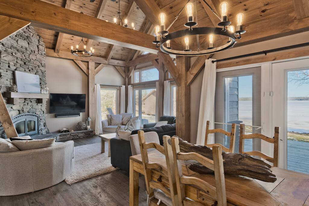 Luxury Lakefront Cottage Cabins For Rent In Whiteshell