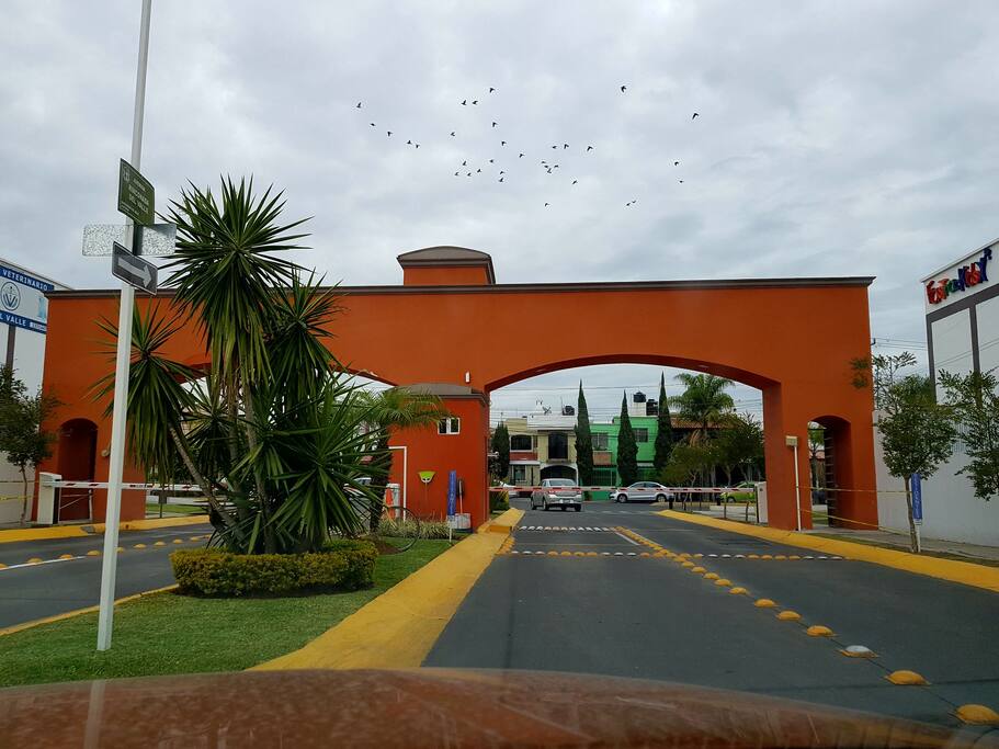 Entrada al coto privado