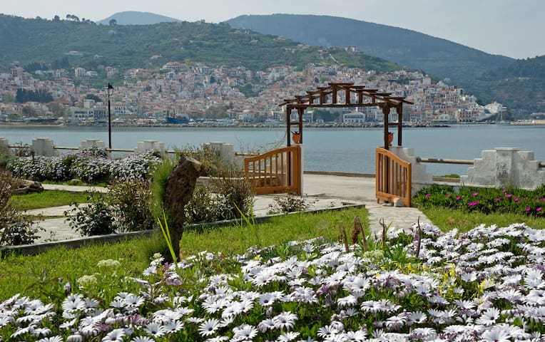 Villa Studios-Apartments across the sea.
