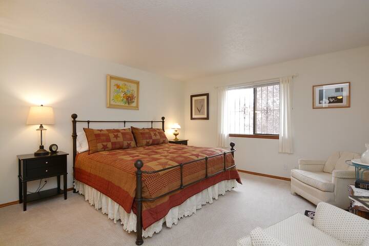 Past & Present King master Bedroom