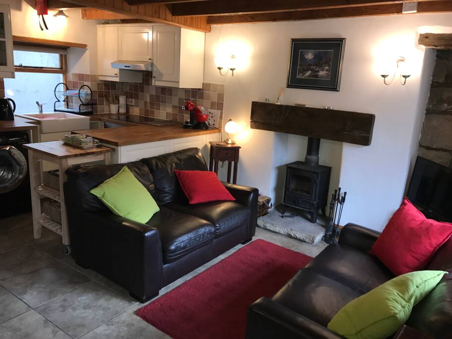 Cosy up with the wood burner