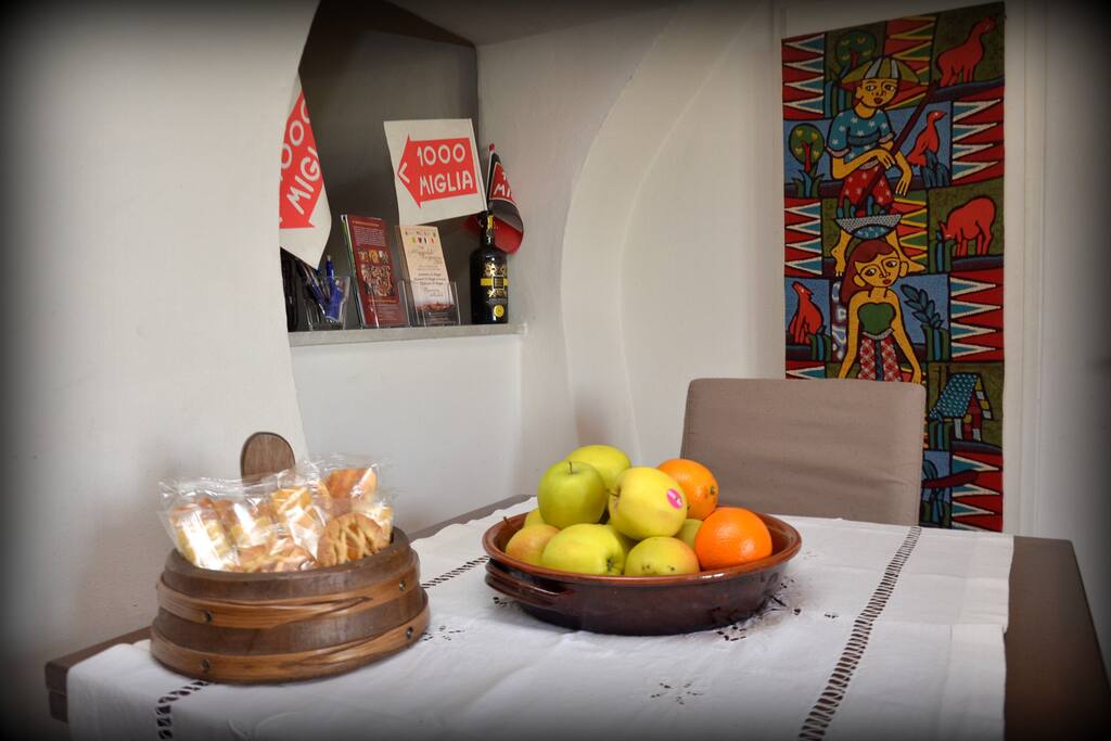 Breakfast in the heart of Lucignano