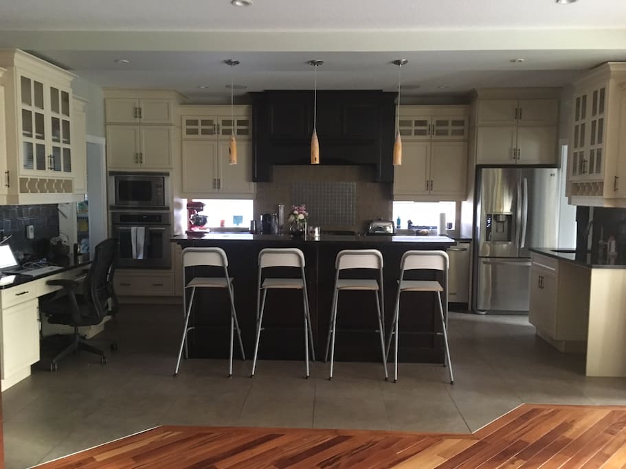 You have access to our amazing kitchen