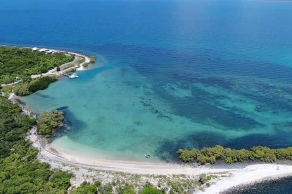 Camp Island Drone photo
