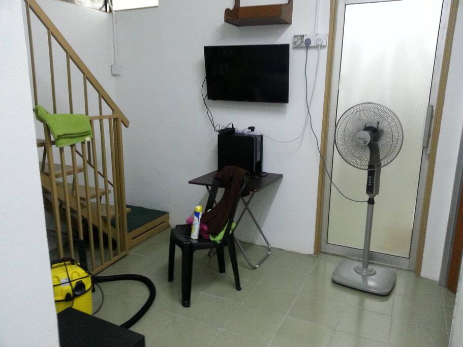 TV Area with TV box