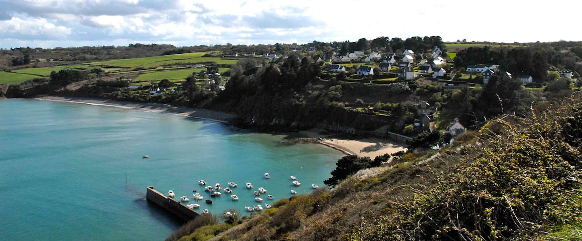 FRANCE BRETAGNE MAGNIFIQUE VUE MER 