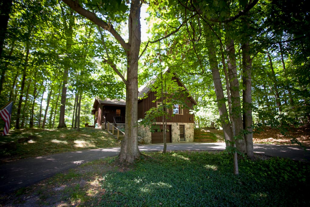 Treehouse Chalet Near Torch Lake Bellaire Chalets for Rent in