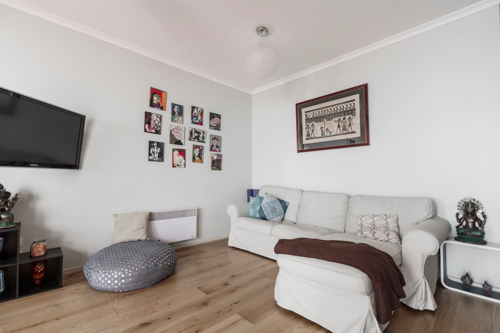 Open plan lounge area