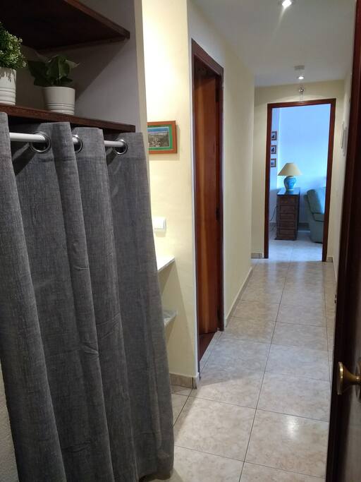 L'entée dans l'appartement