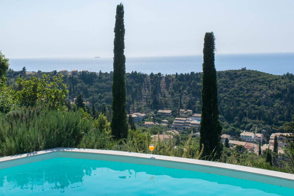 view of Agios Nikitas village