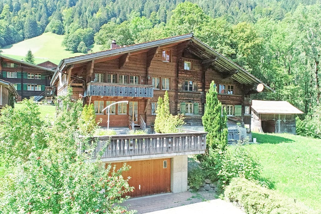 Das Chalet von der Südseite