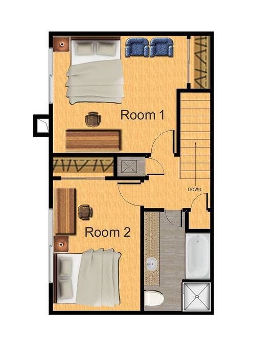 Second floor plan