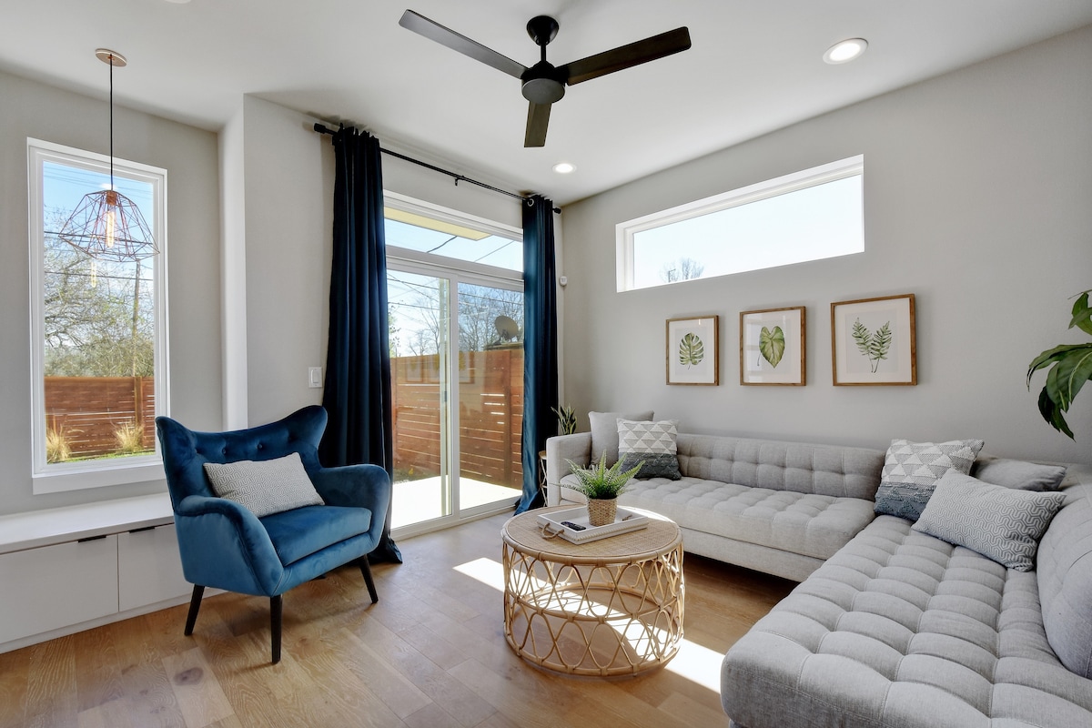 Bright + Stylish Oasis | East ATX, Near Downtown