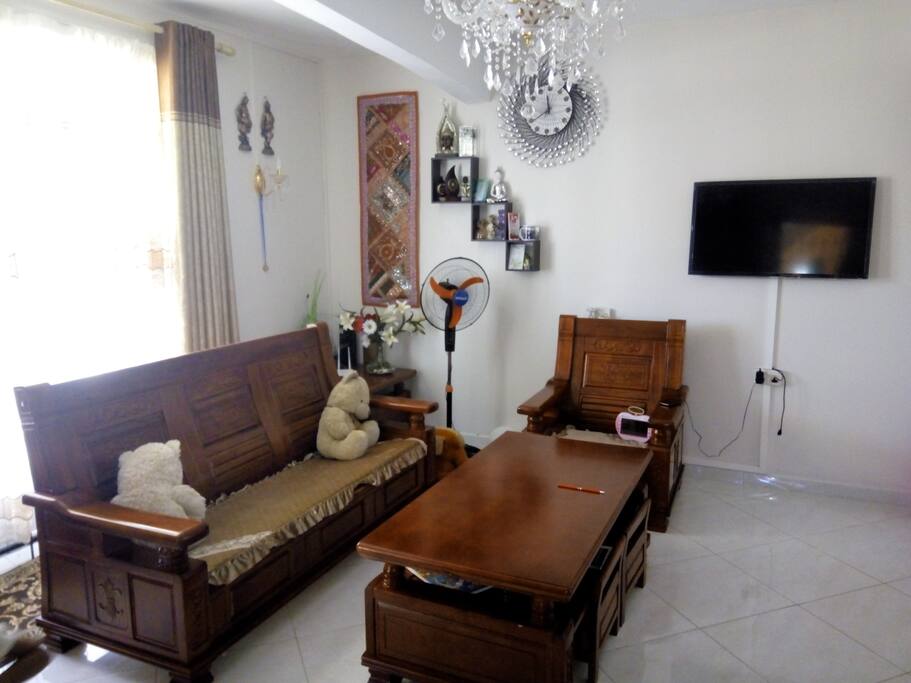 Living Room with TV