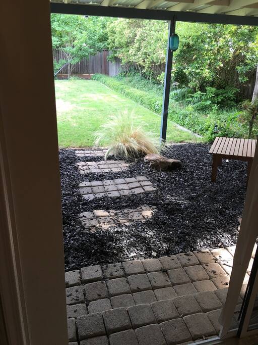 Back patio