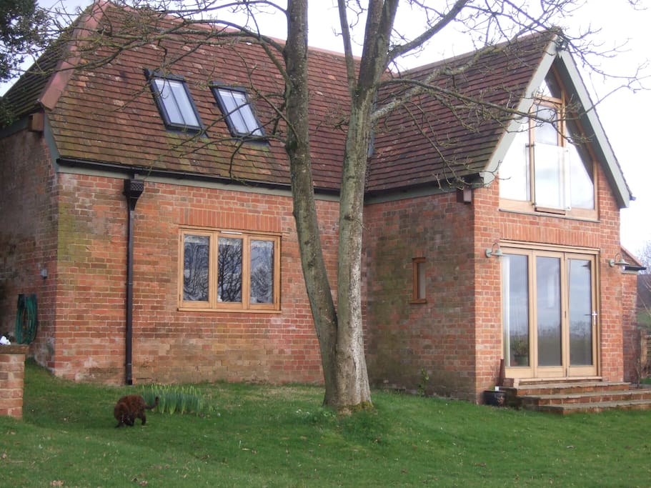 Back view of the Coach House