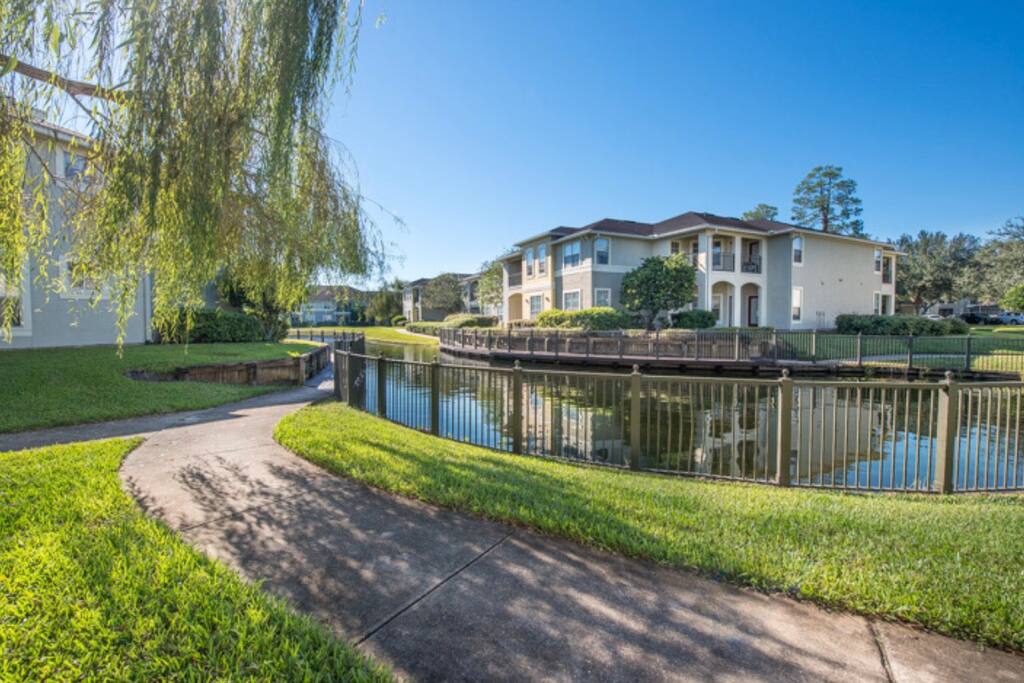 Waterfront lake
