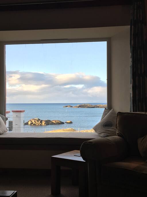 View from the lounge window