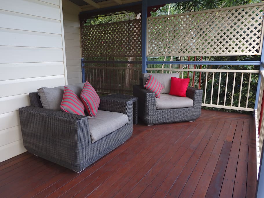 Morning coffee on the verandah?