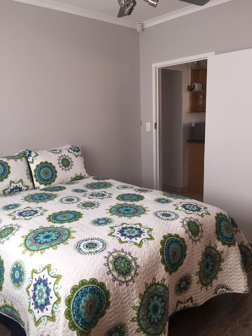 Bedroom 1 with double bed