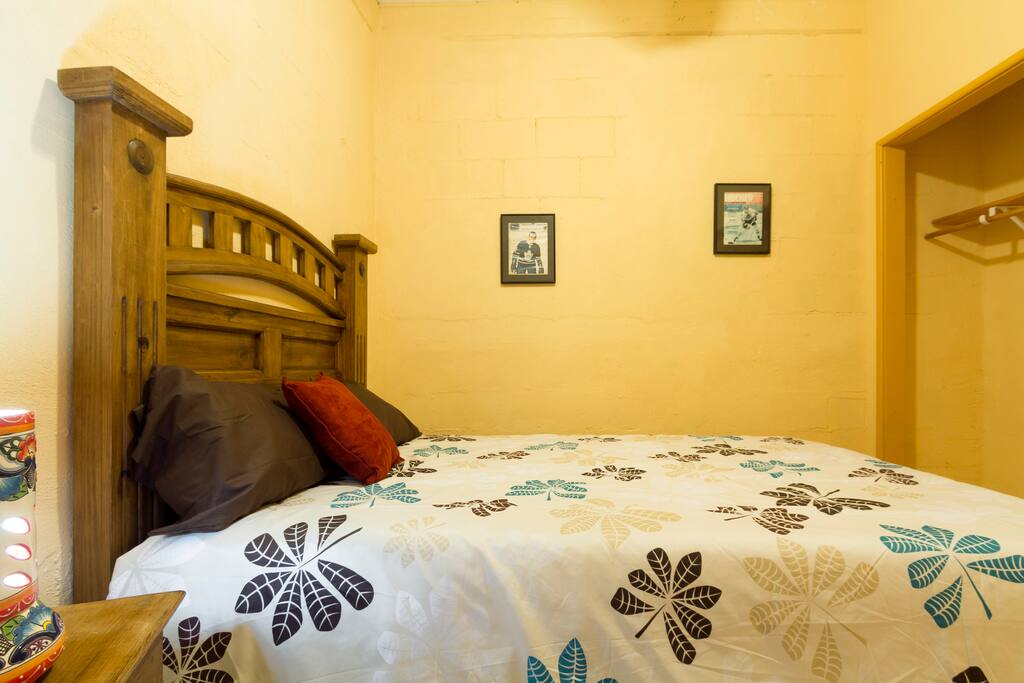 Beds and headboards all hand-crafted