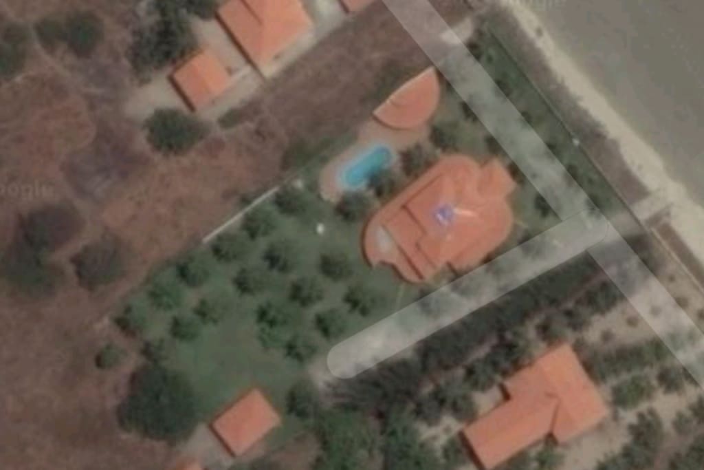 Vista aérea, google Maps