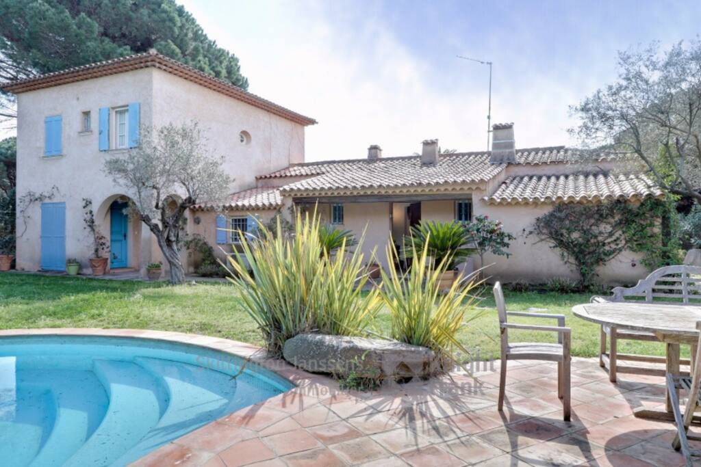 Pool and villa