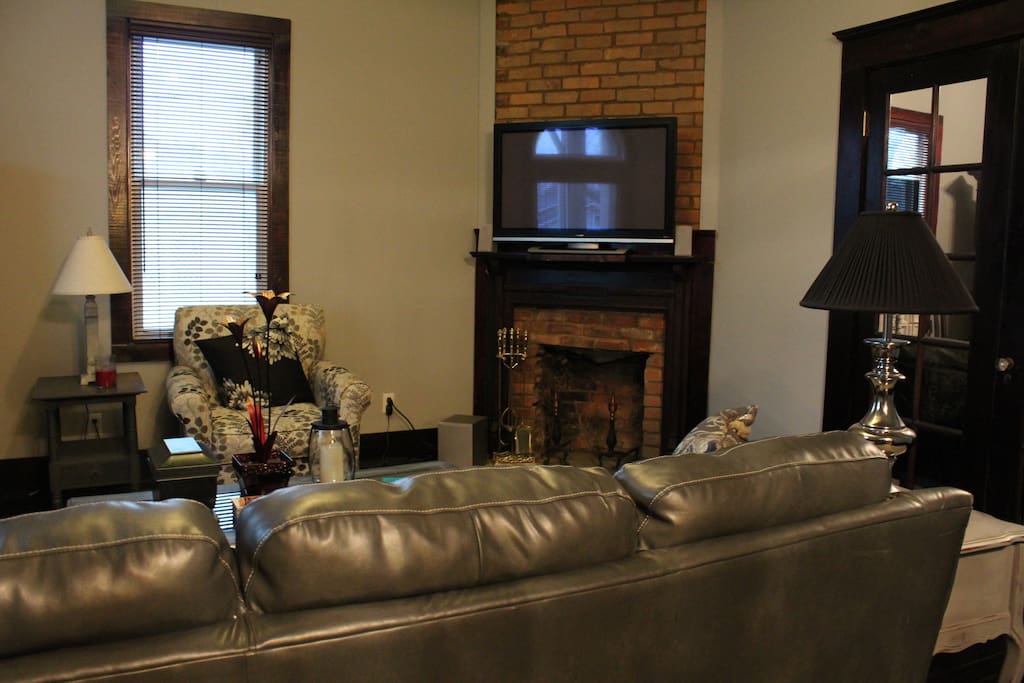 Living Room with HD TV.