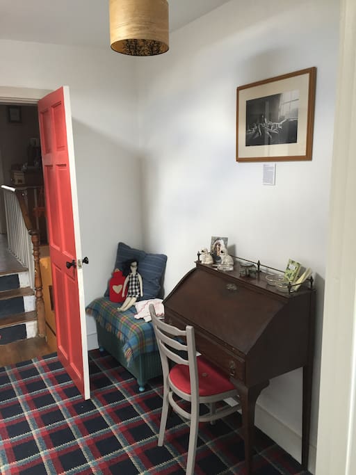 Writing desk and chair