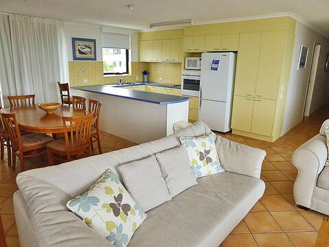 Light and airy with sea views