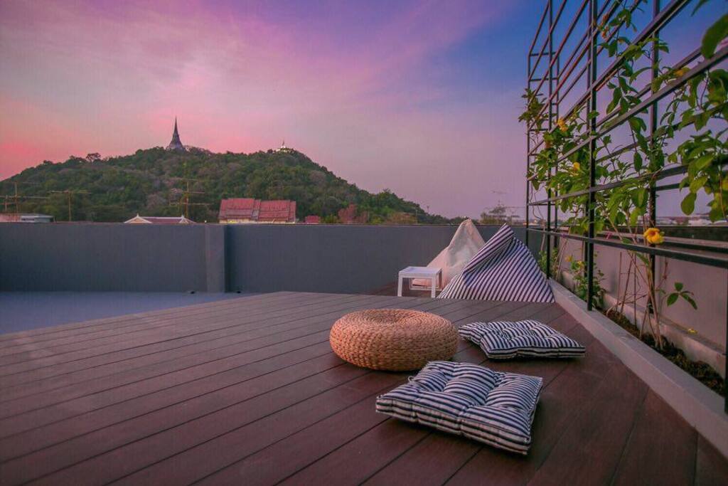 Rooftop Chillax area