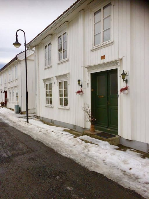 Street towards south.