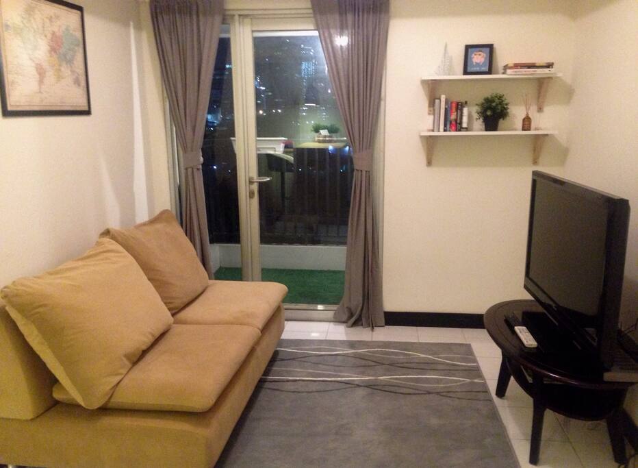 The living room