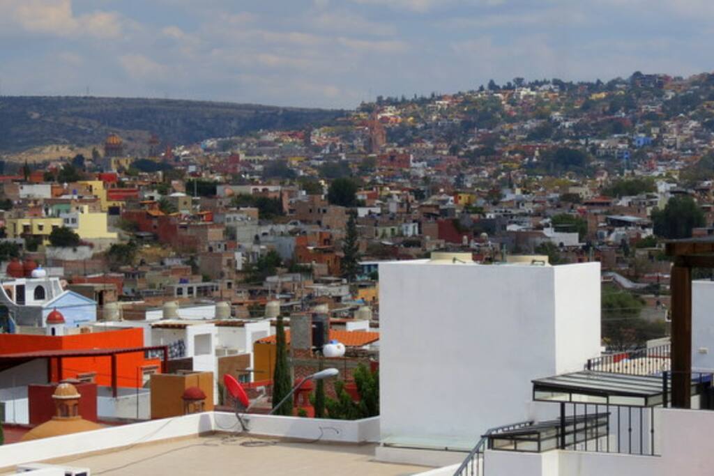 view from the terrace