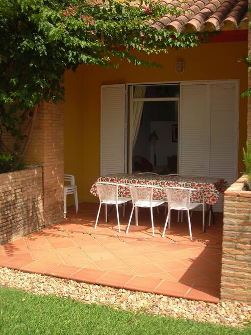 Terraza de la vivienda