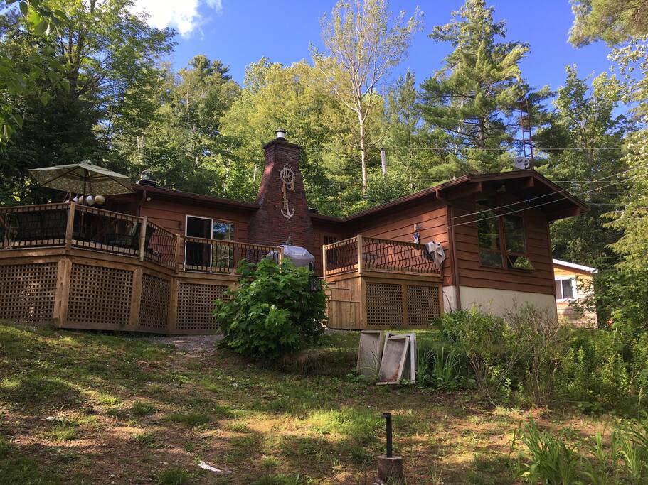 Chalet vue du lac