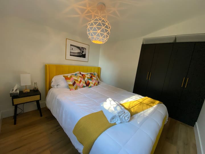 Another view of the secondary main floor bedroom.