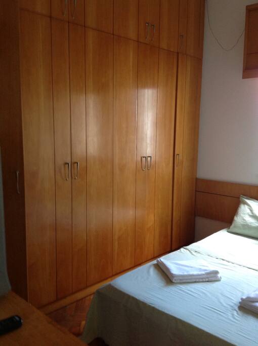 Main bedroom with lots of clothing space