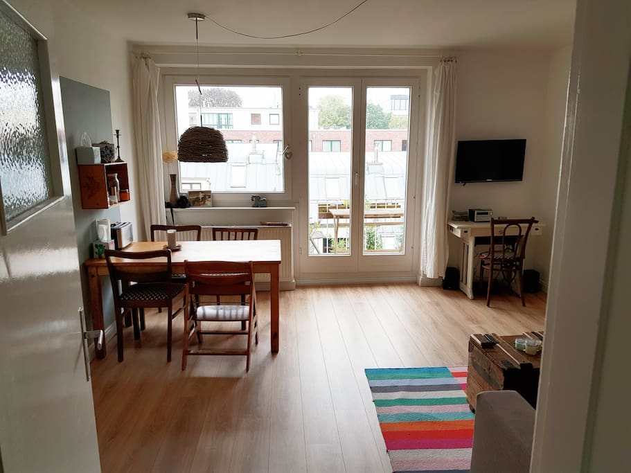 Wohnzimmer aus Flursicht