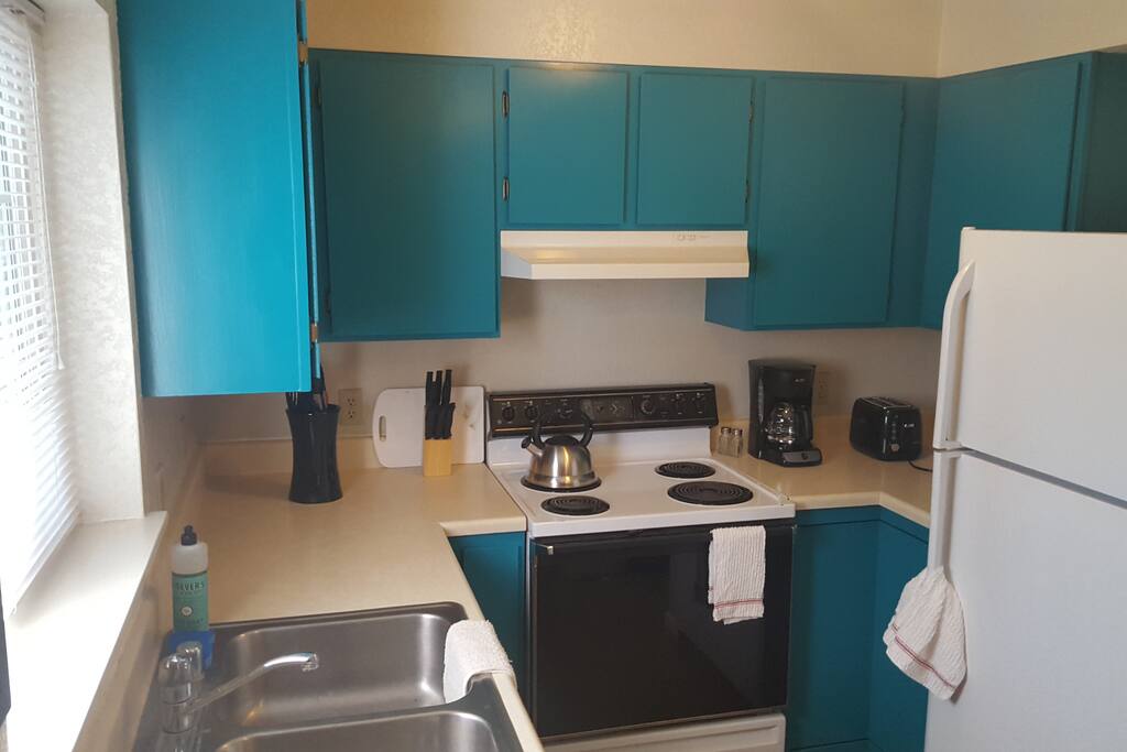 Well-stocked kitchen