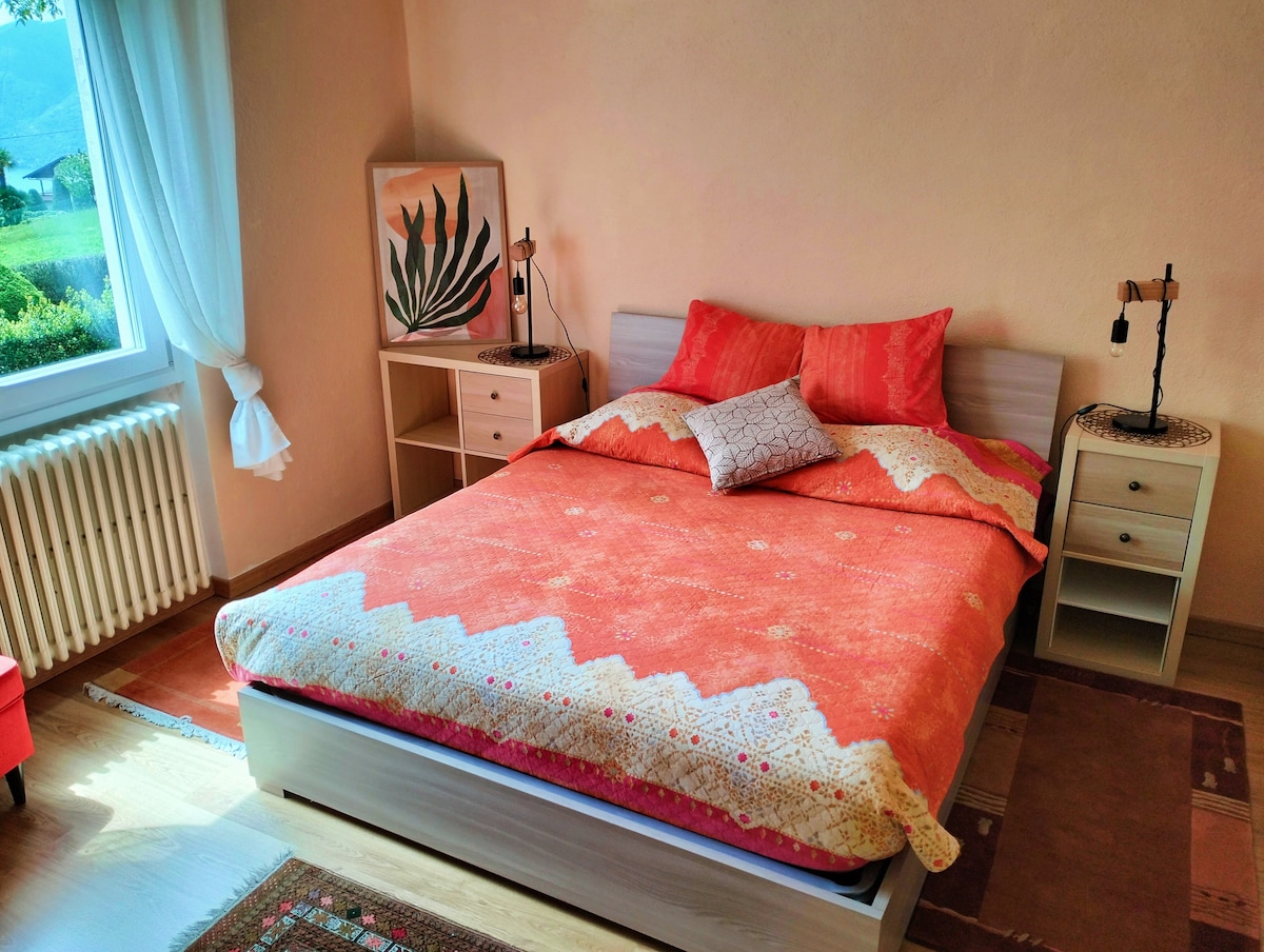 Bedroom with double bed