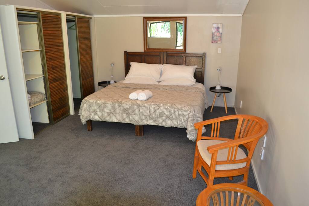 the bedroom