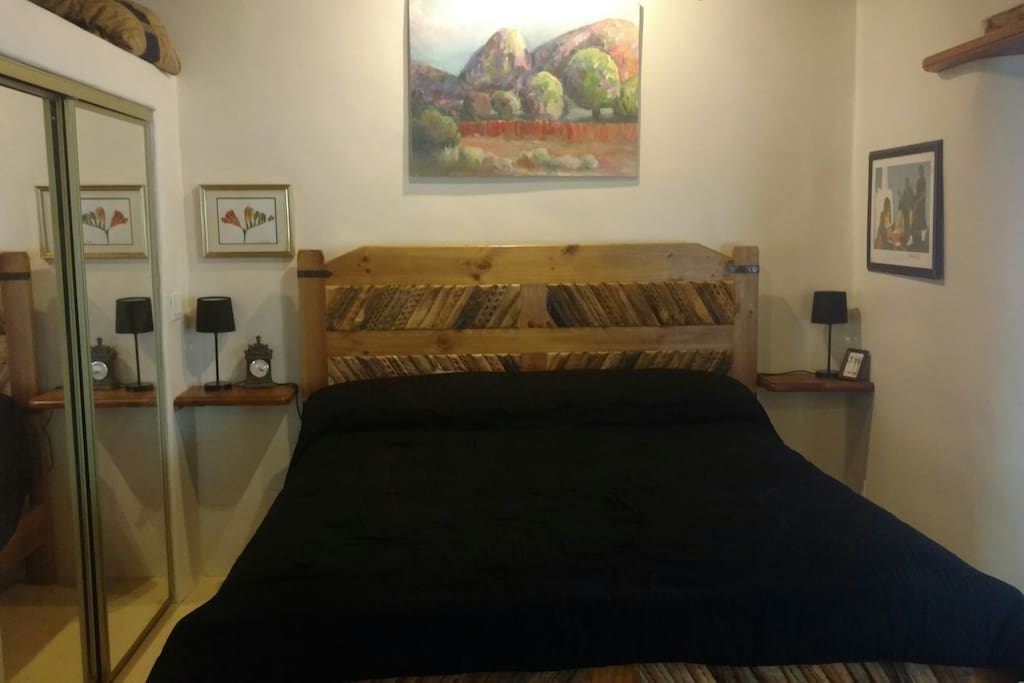 Great art, very cozy.