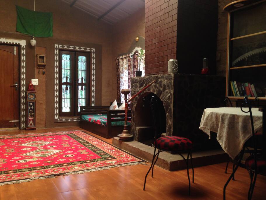 Indoor Fireplace