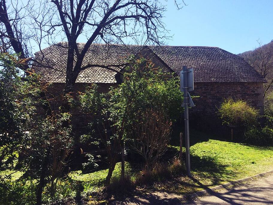 Our barn from the village street